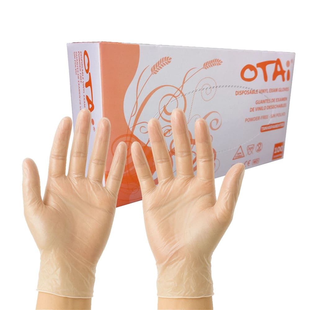 guantes vinilo otai talla m guantes vinilo otai talla m