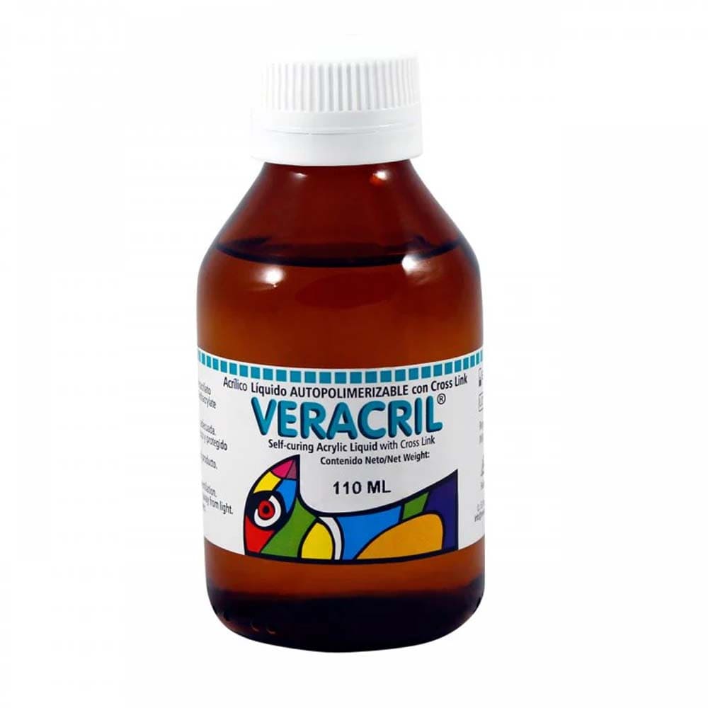 acrilico liquido termo 110 cc veracril acrilico liquido termo 110 cc veracril